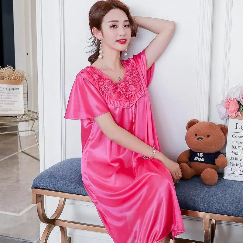 XXXXL новые шелковые атласные кружевные халаты для подружки невесты свадебный