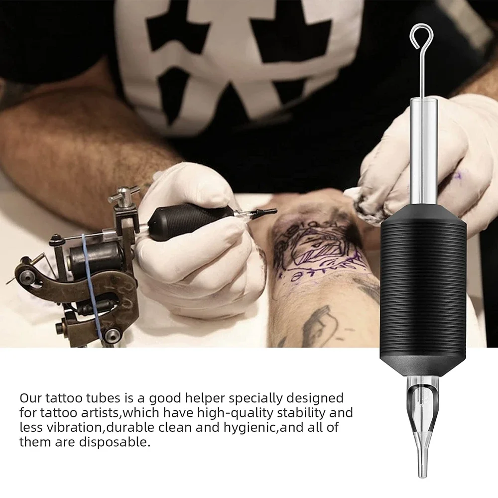 Силиконовые Одноразовые стерилизованные трубки для татуировок 25 мм