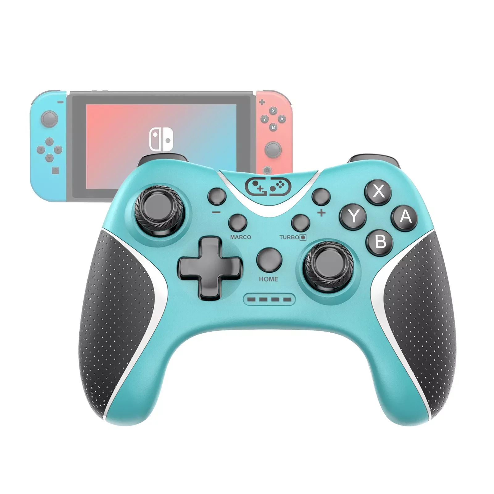 

NEW2023 Wireless Gamepad Game Remote Controller Portable Console Joystick Handle Accessories with Back Programming Buttons