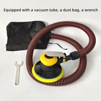 6 inch pneumatic air sander polisher tool polishing random orbital palm machine grinder for car paint care rust removal