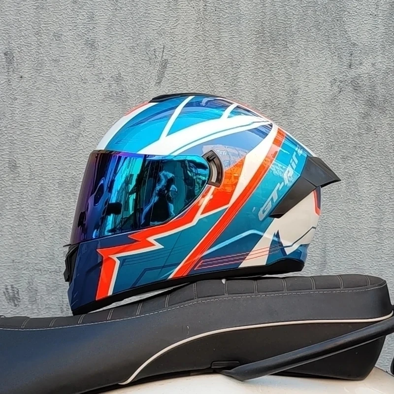 Одобренный DOT электрический всесезонный мотоциклетный шлем four seasons LVS