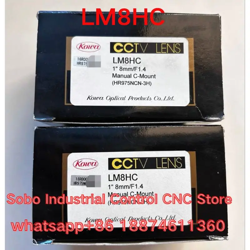 Фото Совершенно новый промышленный объектив Kowa LM8HC, 1 дюйм, 8 мм/F1.4 №1