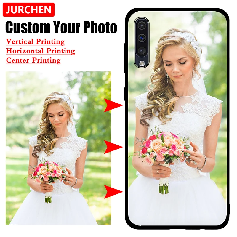 JURCHEN пользовательские фото чехол для Samsung Galaxy A51 A71 A02 A12 A22 A32 A52 A72 A82 A42 F62 M31S M12 S20 S21 Plus