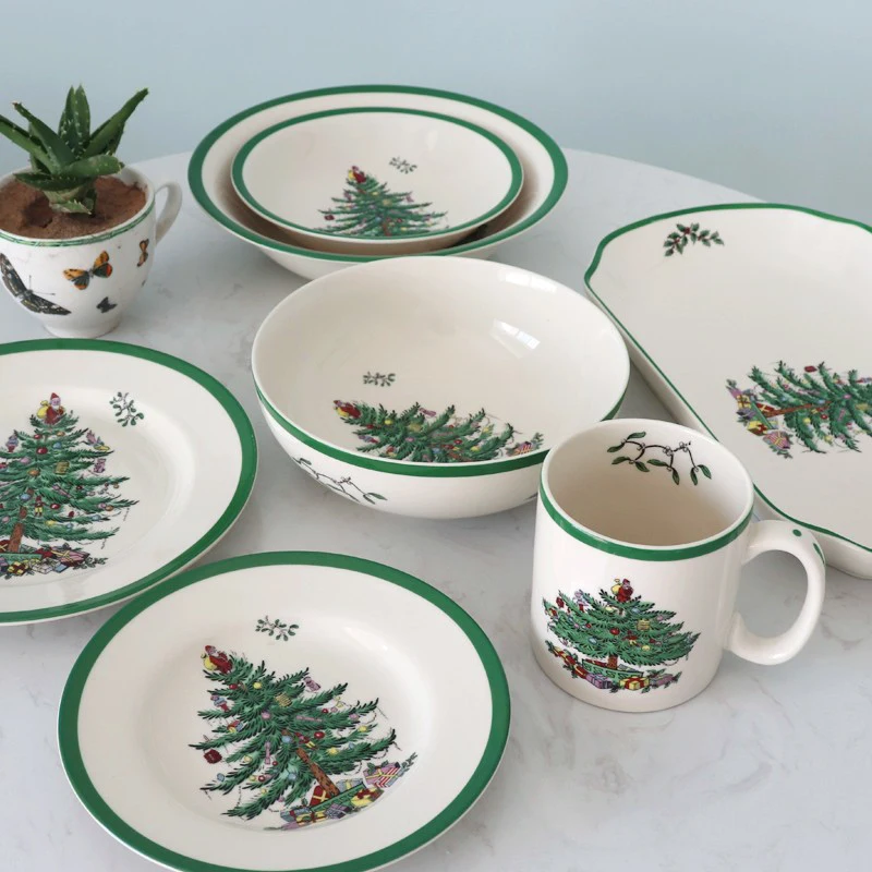 

Reusable Dishes Food Dinnerware Plate Breakfast Sets Serving Nordic Kitchen Plates Serving Porcelain Dessert Platos Tableware