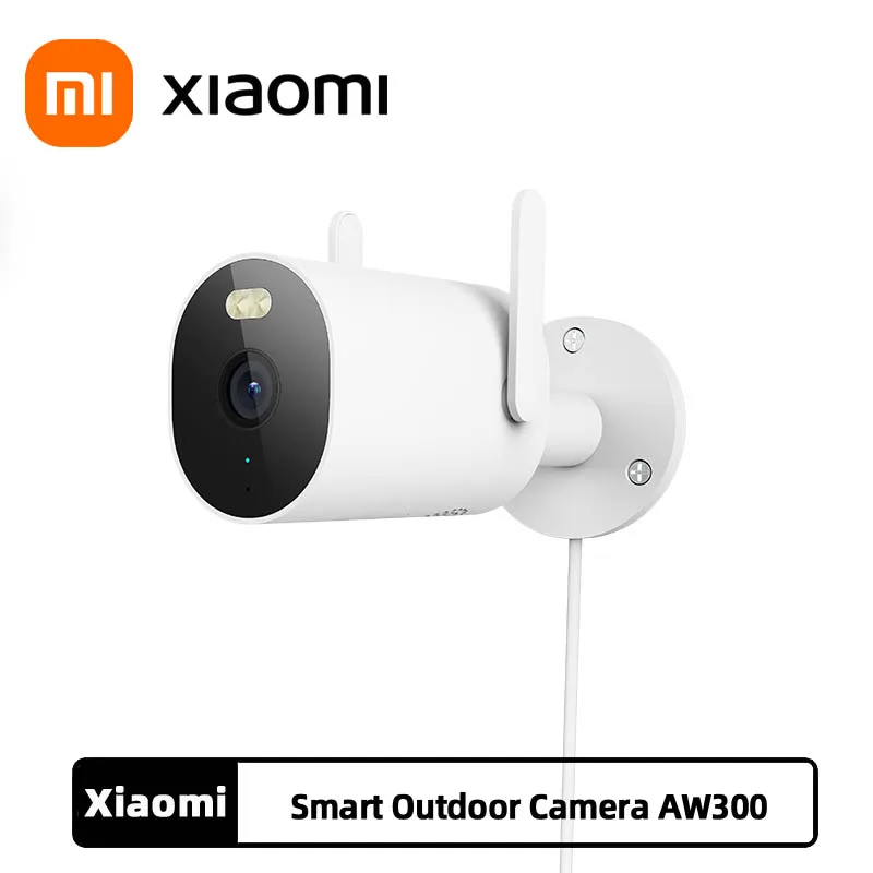 

Xiaomi Mijia Smart Outdoor Camera AW300 IP66 2K Full Color Night Vision WiFi Video Surveillance Webcam Human Detect Mi Home APP