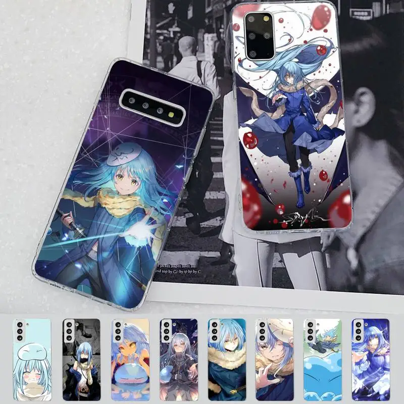 

Tensei Shitara Slime Datta Ken Rimuru Anime Phone Case for Samsung S21 A10 for Redmi Note 7 9 for Huawei P30Pro Honor 8X 10i