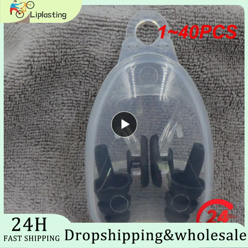 

1~40PCS Waterproof Earplugs Silicone Portable Ear Plugs For Water Sports Swimming Accessories Diving Ear Plug With Box Ear Clips
