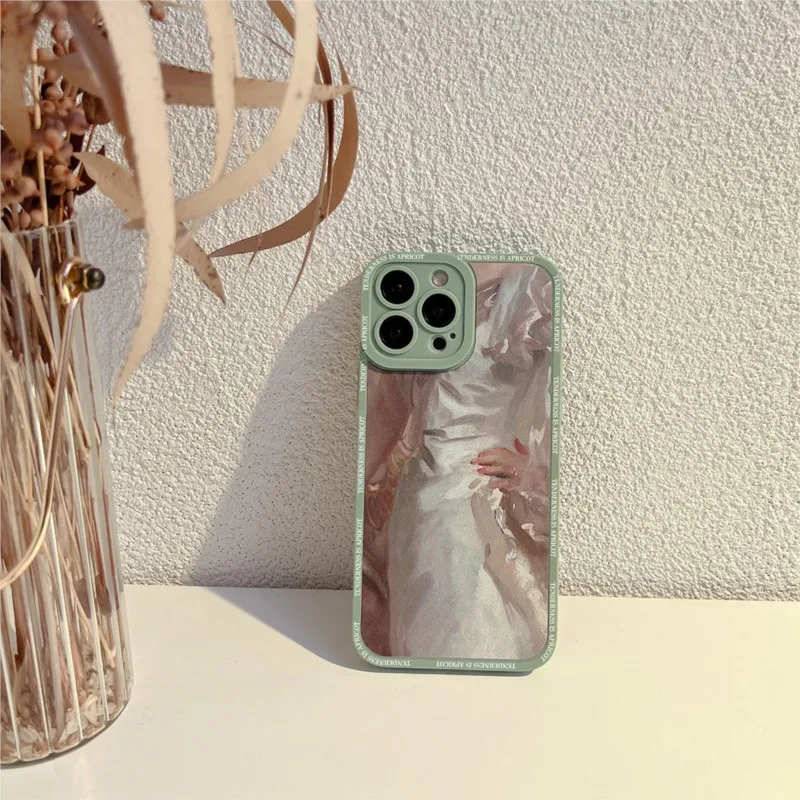 Vintage Frosted Phone Case Suitable for 13 Pro Max 14 12 11 Pro X's Xsmax 7 8 Plus SE TPU Rear Cover Protector New Product