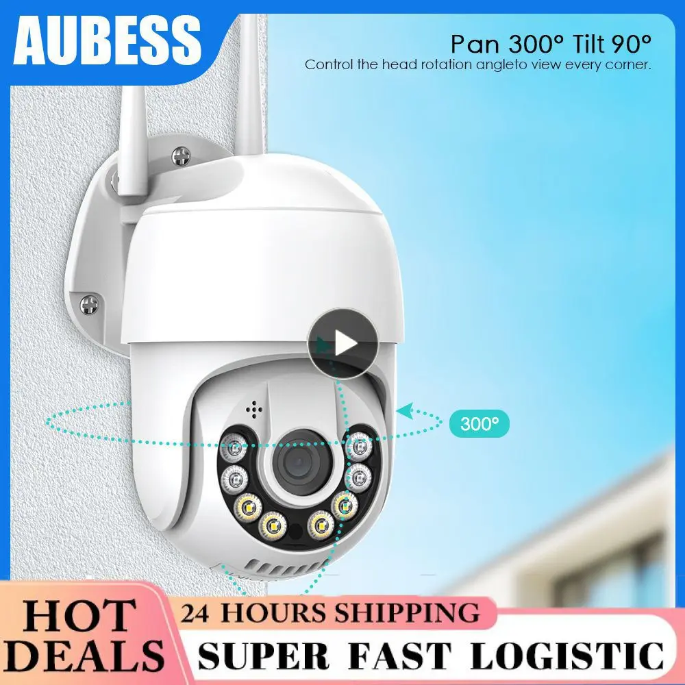 

4w High Power Hd Cctv Camera Ai Human Detect 5x Digital Zoom Ip Camera Outdoor Auto Tracking Ptz Camera Support Pc Cms Camera