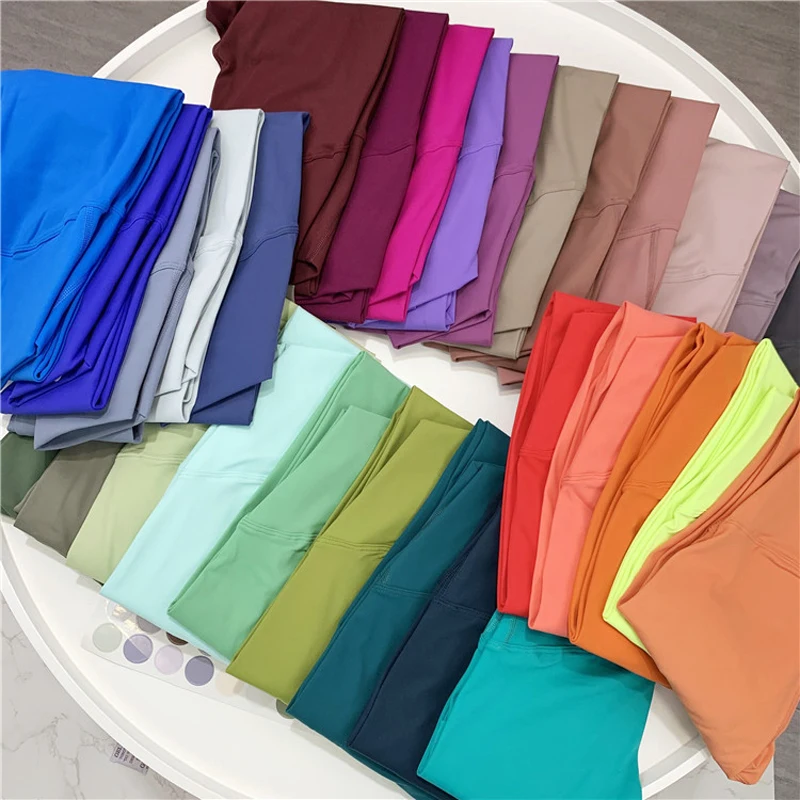 SHINBENE CLASSIC 5.0 Real High Rise(12.5cm)+NO FRONT SEAM Workout Sport Yoga Pants Women Naked Feel Gym Fitness Leggings