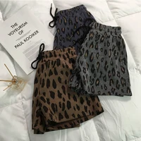 2022 Summer Shorts For Women Clothing Fashion Leopard Short Pants Korean Loose Sports Shorts High Waist Female Clothes Casual