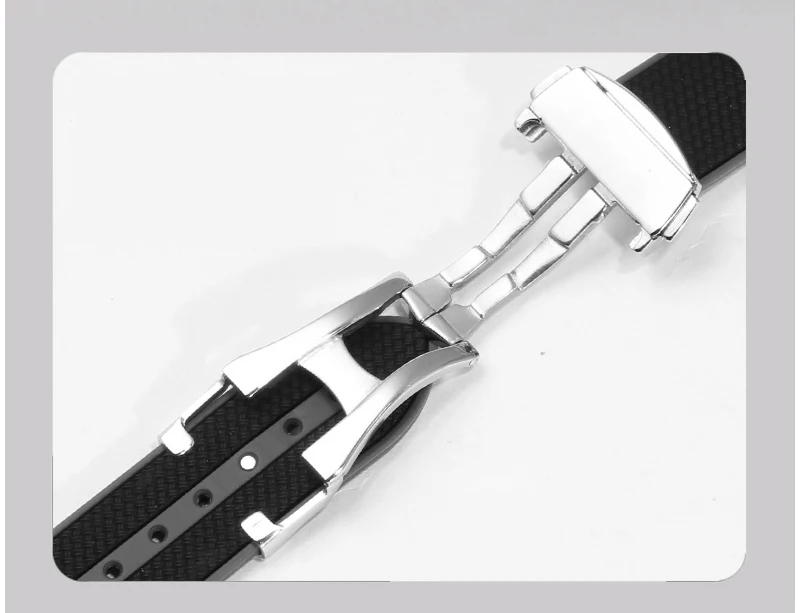 Силиконовый ремешок AOOW для Omega x Swatch Moonswatch 20мм