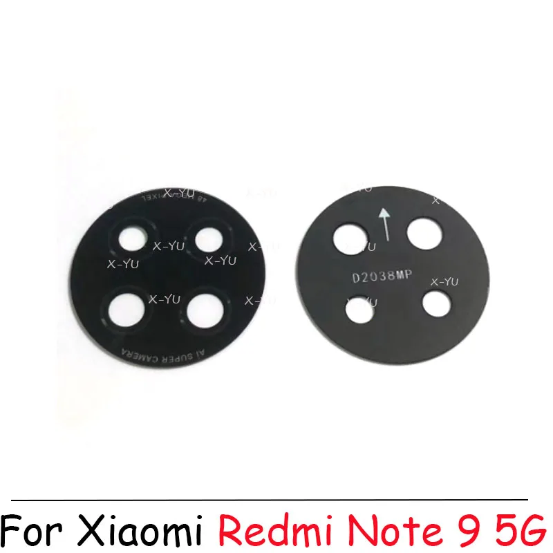 Стеклянная крышка для объектива задней камеры Xiaomi Redmi Note 9 9S Pro Max 50 шт.