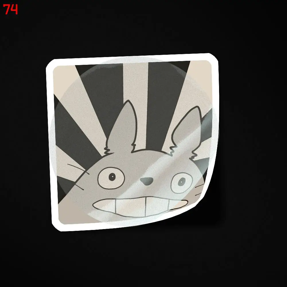 

Наклейка TOTORO 00074 для ноутбука, декор для спальни, автомобиля, милый мультяшный модный чемодан для общественных мест