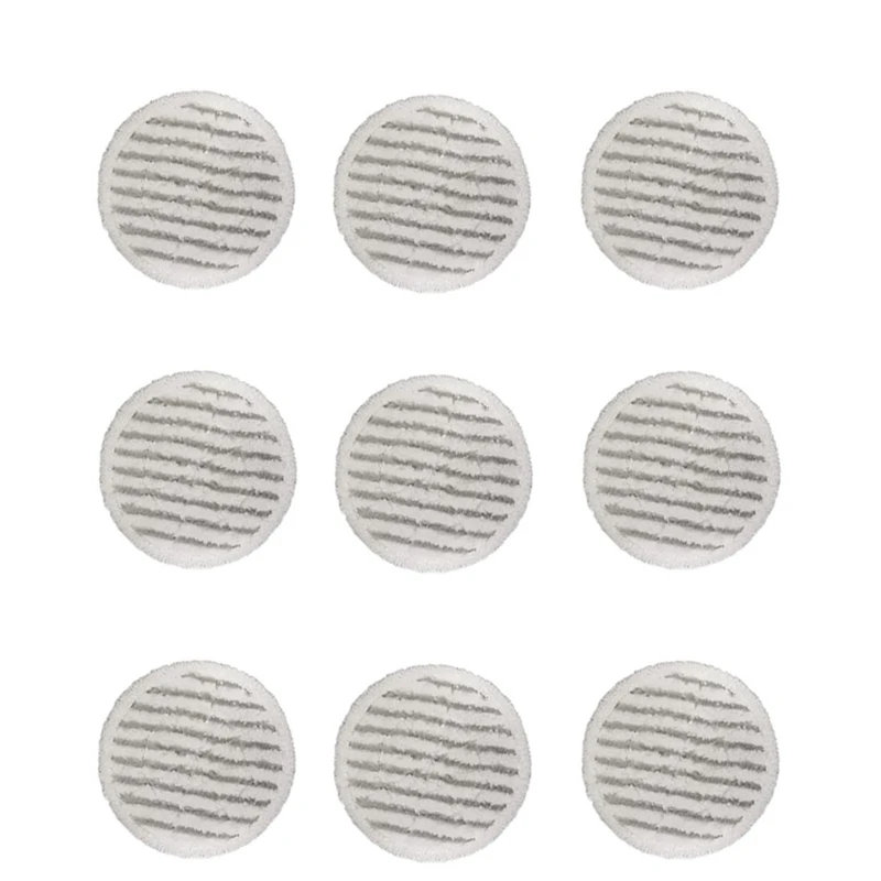 

9 Pcs Replacement Steam Mop Pads for Shark S7000AMZ S7001 T2 T21 U6002 Steam Mop, Steam & Scrub All-In-One Scrubbing Mop