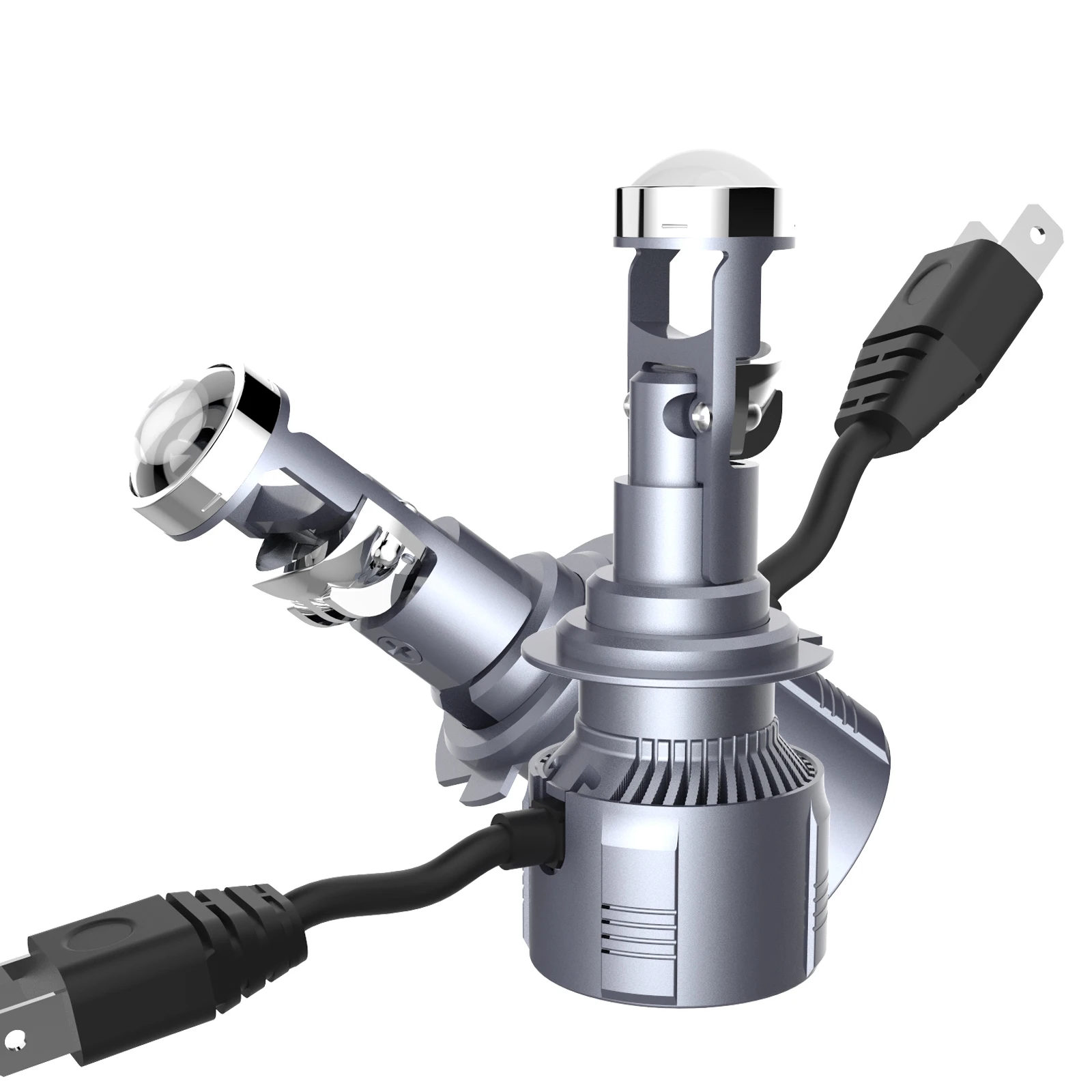 Комплект светодиодных мини-проекторов 159 Вт H7 6000K Белые противотуманные фары