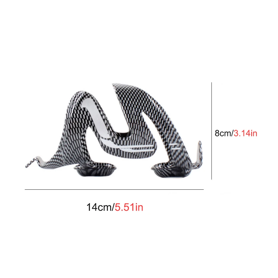 Держатель для бутылки велосипеда из углеродного волокна клетка горного стойка