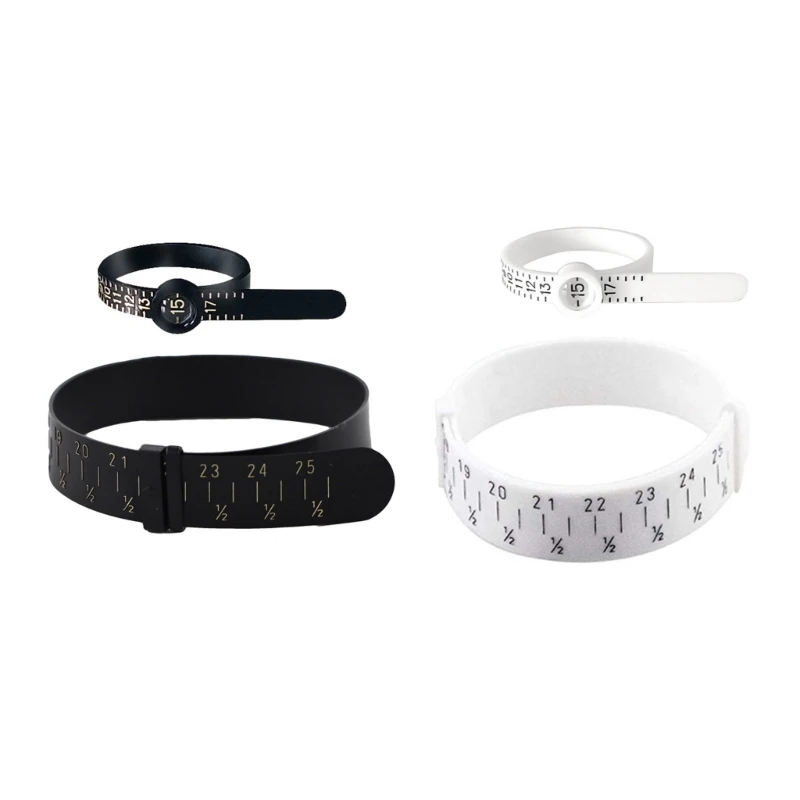 

Кольцо Sizer измерительный инструмент пластиковое кольцо для пальцев измерительный инструмент пояс для измерения обручальных колец кольца д...