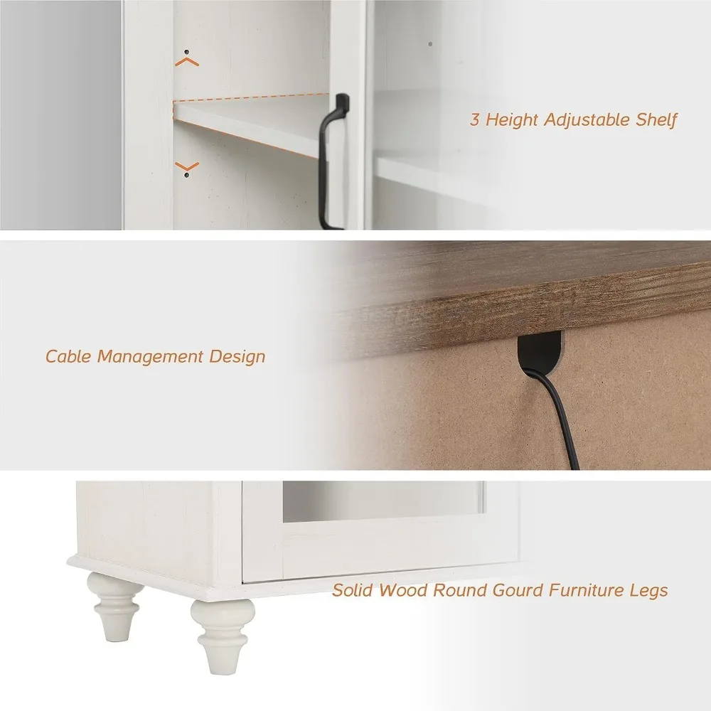 Шкафы-буфет со стеклянной дверью кухонные шкафы для хранения деревянные