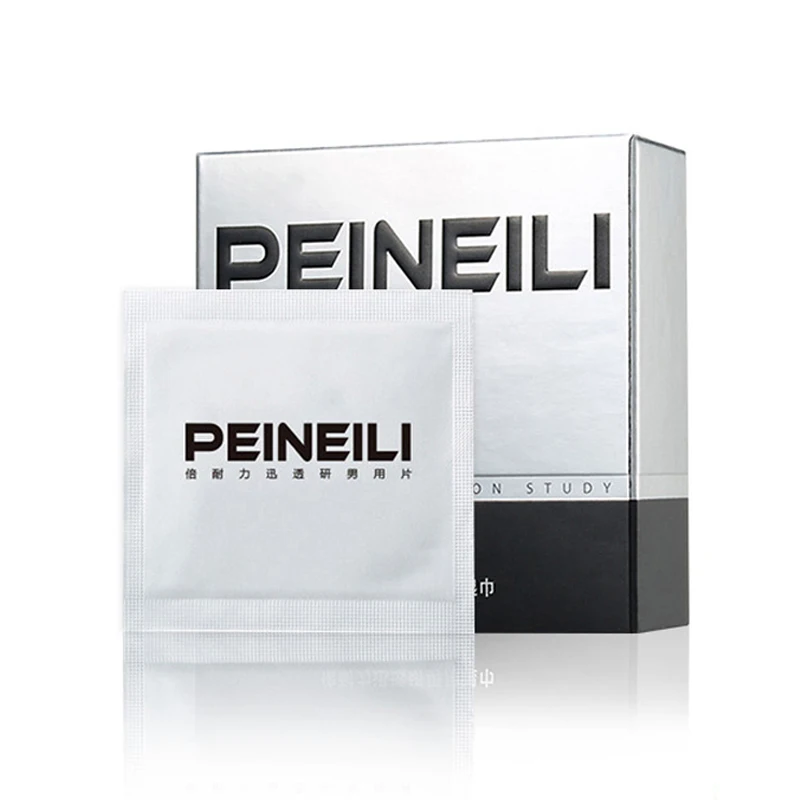 Мужские влажные салфетки Peineili 12 шт. натуральные долговечная смазка для