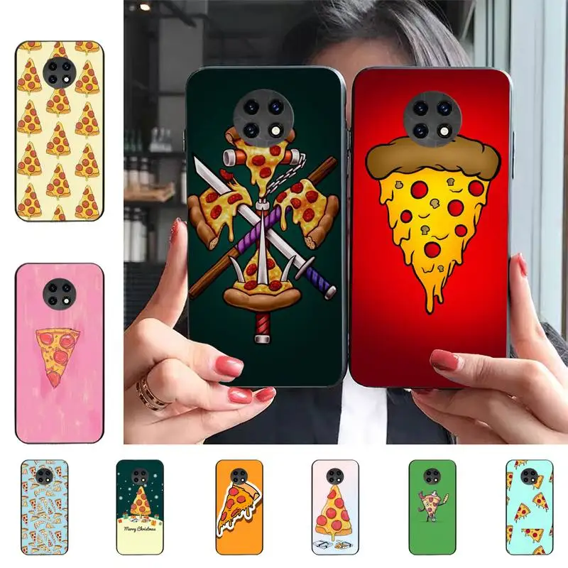 

MaiYaCa Funny Pizza cartoon Phone Case for Samsung S20 lite S21 S10 S9 plus for Redmi Note8 9pro for Huawei Y6 cover