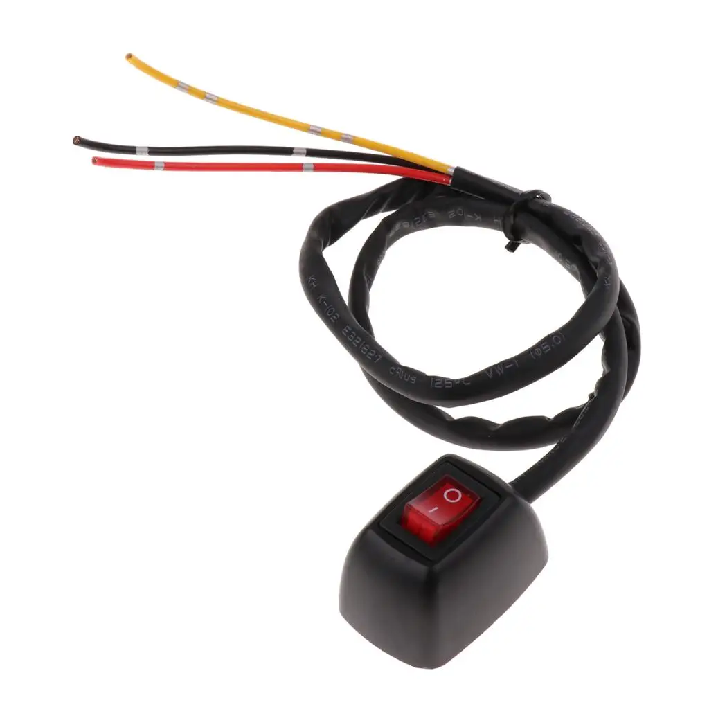 

Универсальный автомобильный кнопочный переключатель 12 В постоянного тока ВКЛ./ВЫКЛ. Доставка требует сверлильного отверстия