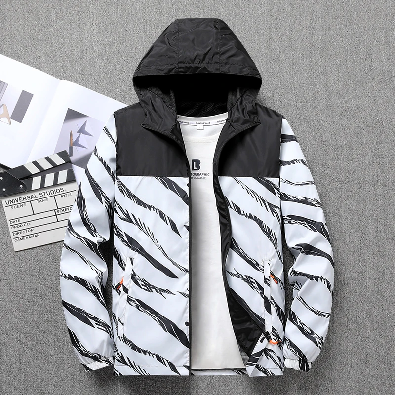 Мужская водонепроницаемая городская велосипедная куртка с капюшоном от Q B