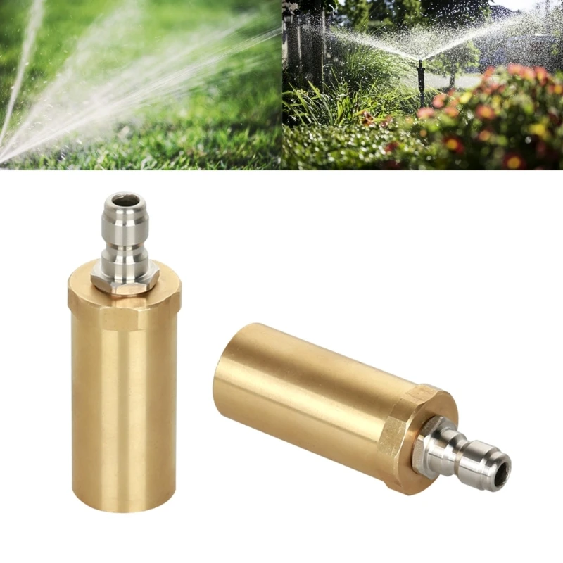 

High Pressure Washer Nozzle 3600PSI Rotating Nozzles 1/4 Inch Quick Connection for Car Washing Cleaning Accessories