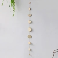 moon phase wall hanging chic 2 styles creative dream catcher moon banner christmas gifts moon banner moon hanging decor