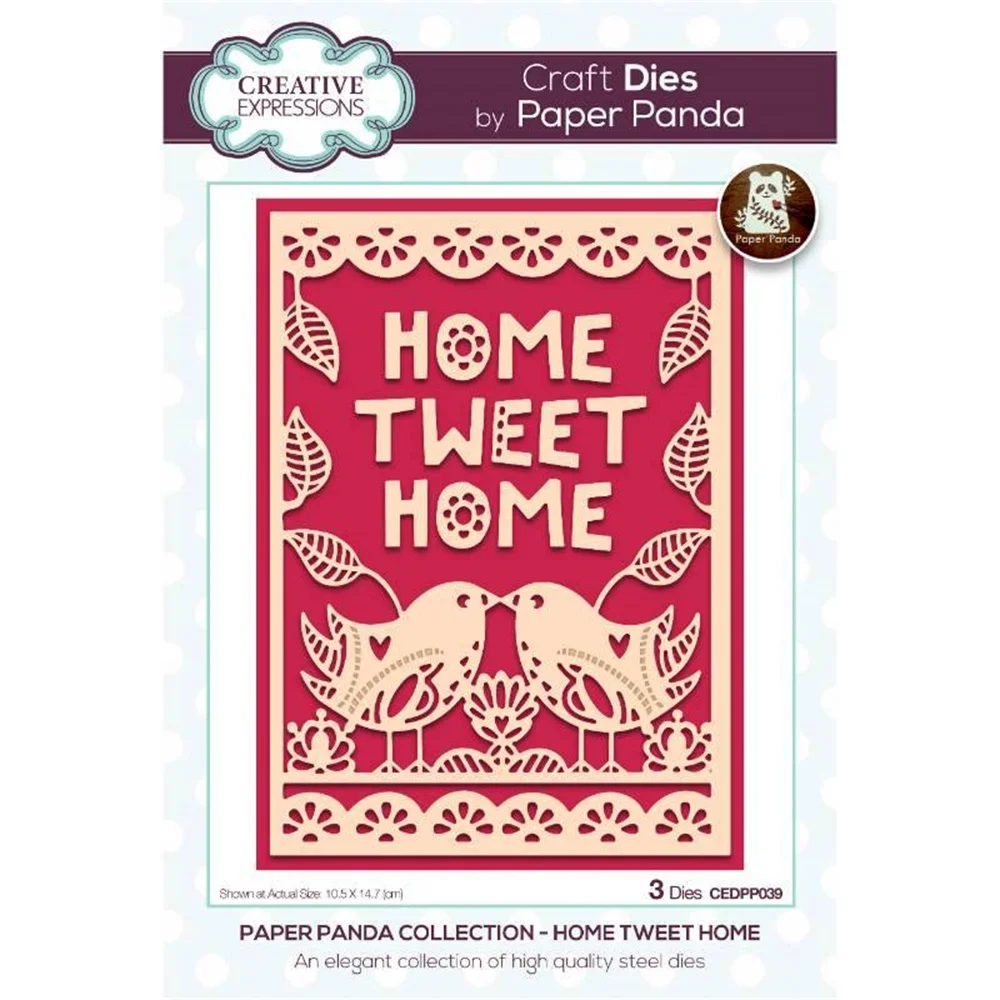 

Newest Scrapbook Diary Home Tweet Home Craft Mold Decorate Embossing Reusable Metal Cutting Dies Diy Gift Card Handmade Template
