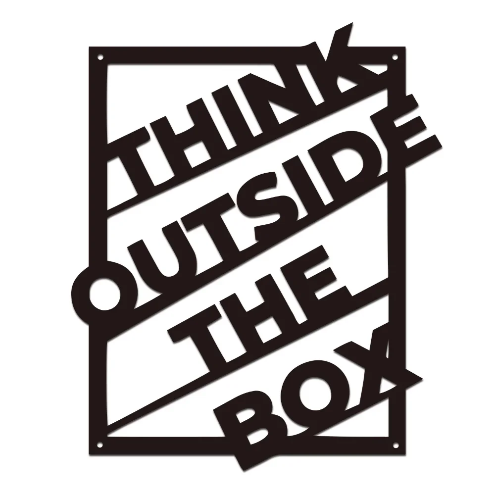 Потрясающий Металлический Настенный Декор Металлические Таблички Уникальный