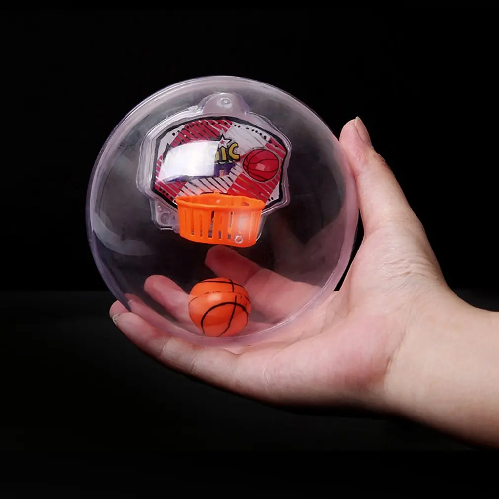 

Mini Handheld Electronic Basketball Shooting Device Pressure Reducing Toy For Leisure Light + Music + Basket
