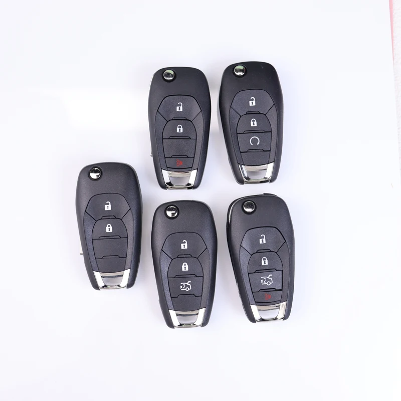 Фото Чехол-корпус для автомобильного ключа Chevrolet Trax, Colorado RS, Cruze, Sonic, Malibu, Trailblazer, Tracker, Onix, Spark, GM XL7, XL8 №1