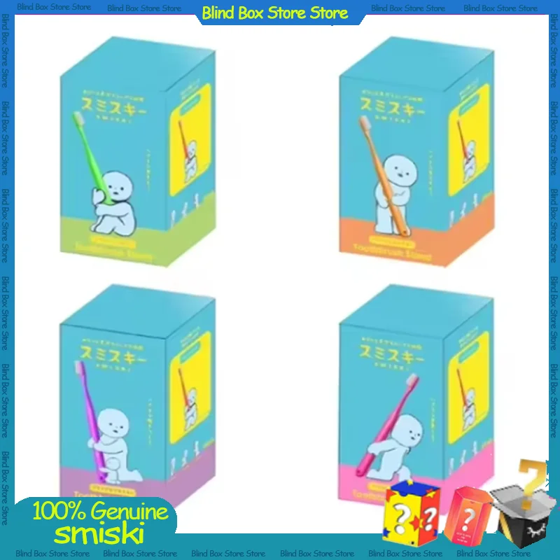 Горячая зубная щетка Smiski стоячий ночник модель украшения держатель для зубной