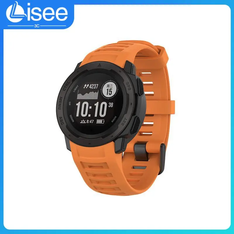 

Breathable Watchband Multi-color Silicone Wrist Strap Smart Accessories Replacement Strap For Garmin Instinct2