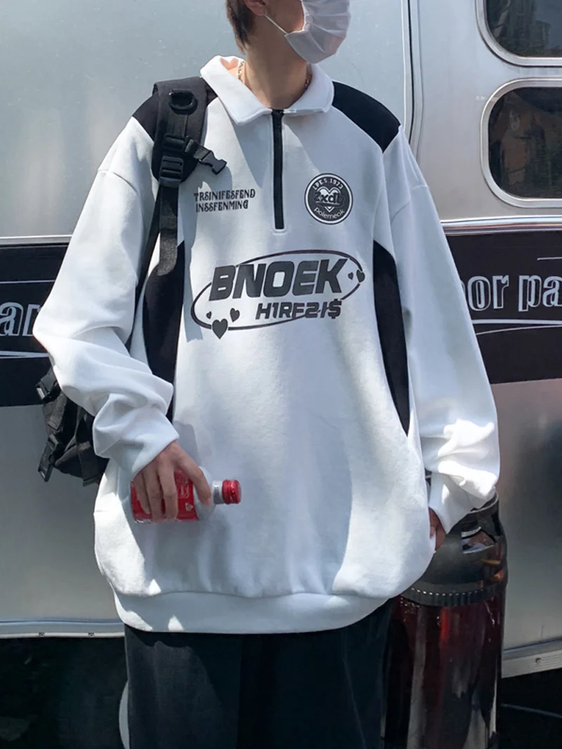 Рисунок 5 - Мужской свитер на молнии в стиле хип-хоп