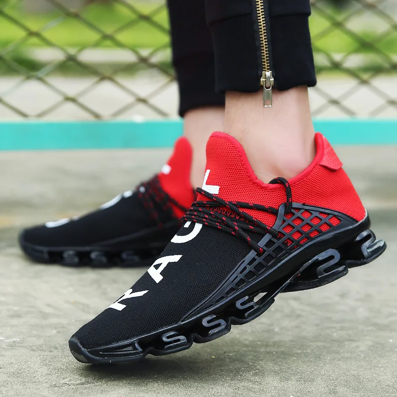 

Men Women Jogging Sneakers Youth Student Fashion Breathable Shock-absorbing Running Walking Shoes Couple Casual sport Trainers