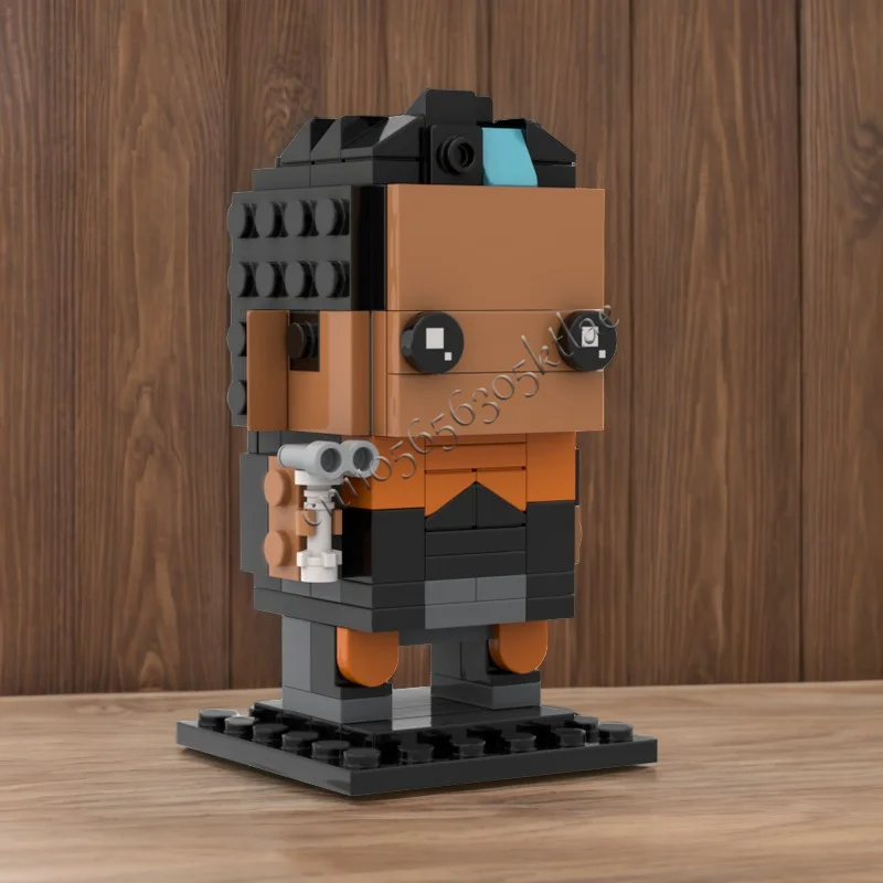 Фото Набор из 120 деталей MOC: Кастомизированные фигурки Райли и Робинсона из Subnautica (Brickheaded Sets) – Креативные конструкторы для самостоятельной сборки, подарки для детей, коллекционные модели для демонстрации №2