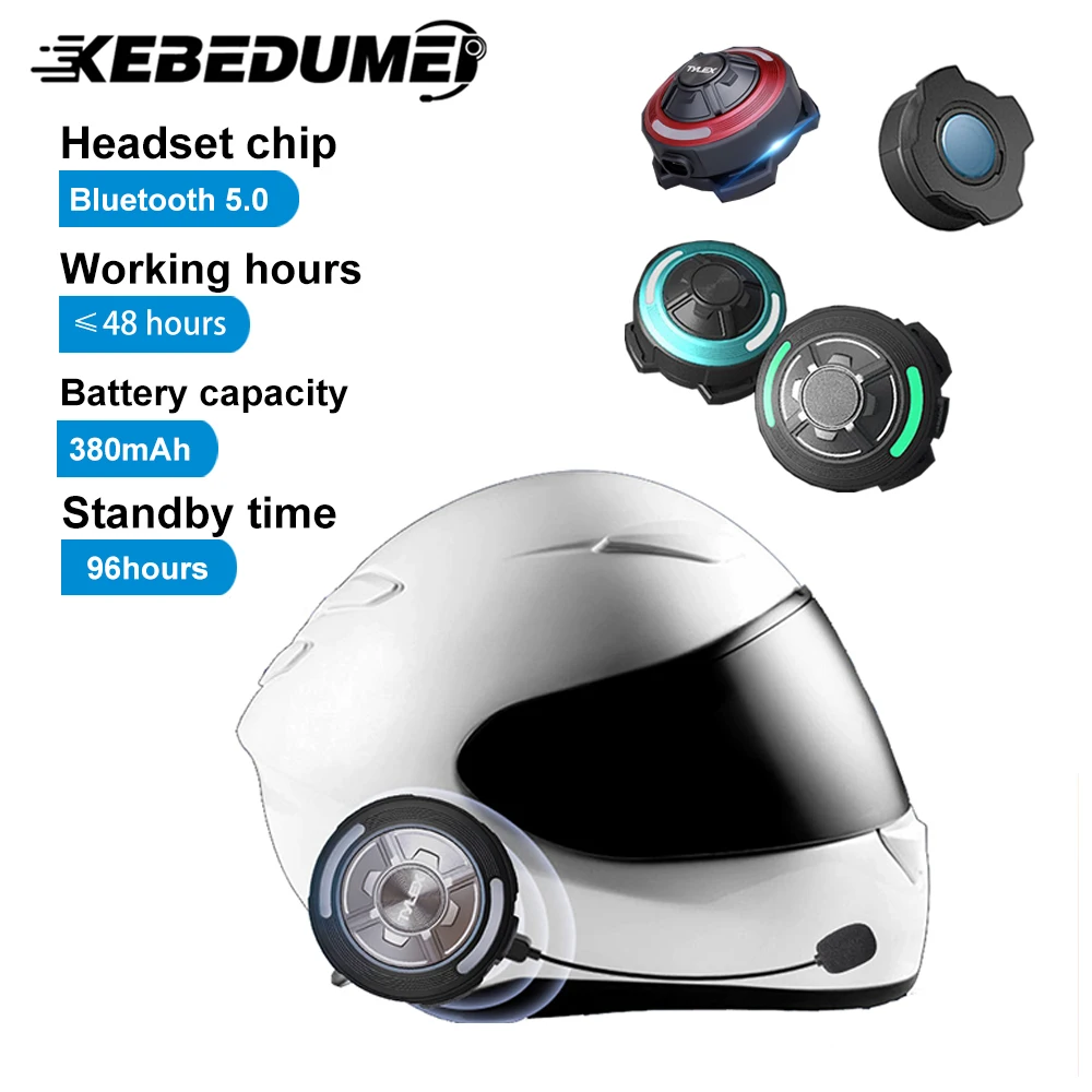 

Bone Conduction Bluetooth Motorcycle Helmet Headsets Stereo Speaker Headphones Wireless IP68 Waterproof Cycling Sports Earphone