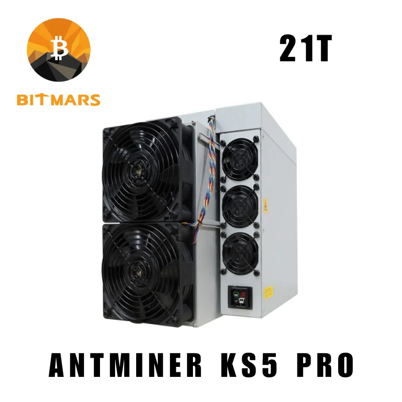 СОВЕРШЕННО НОВЫЙ Bitmain Antminer KS5 Pro 21T Kaspa KASS Miner