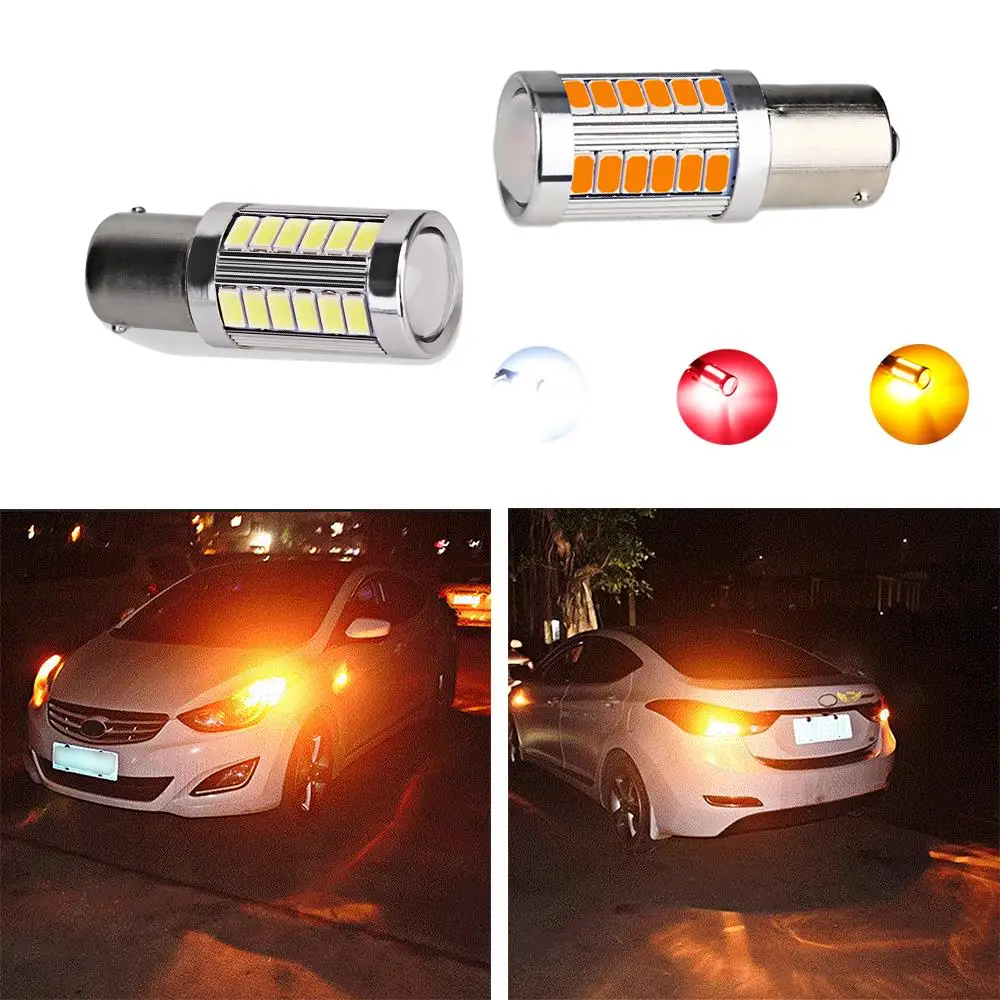 

P21W светодиодные Автомобильные противотуманные фары s 1156 BA15S 12 в водонепроницаемый 5630 5730 DRL супер яркая сигнальная лампа задний тормосветоди...