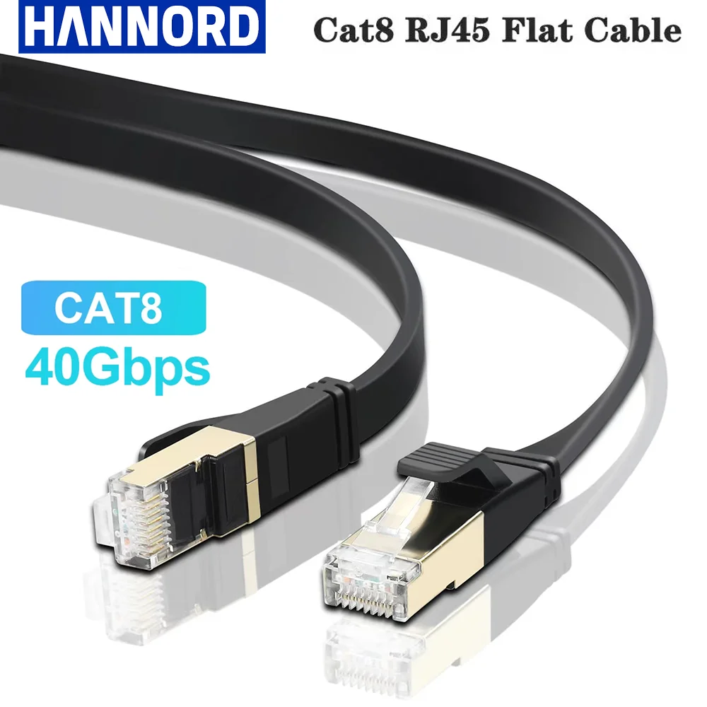Ethernet-кабель Hannord CAT8 40 Гбит/с 2000 Мбит/с