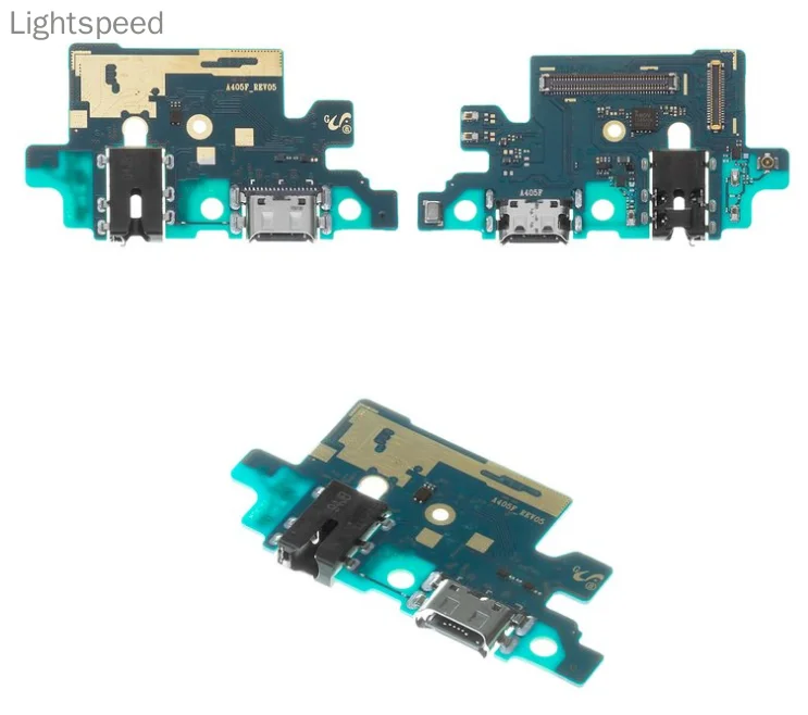 

Flat Cable For Samsung Galaxy A40 A405F/DS (Microphone,USB Charge Connector Board,With Headphone Jack)Replacement Parts