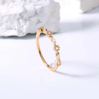 womens ring womens luxury jewelry inlaid zircon geometric korean fashion accessories womens engagement rings valentines day gift