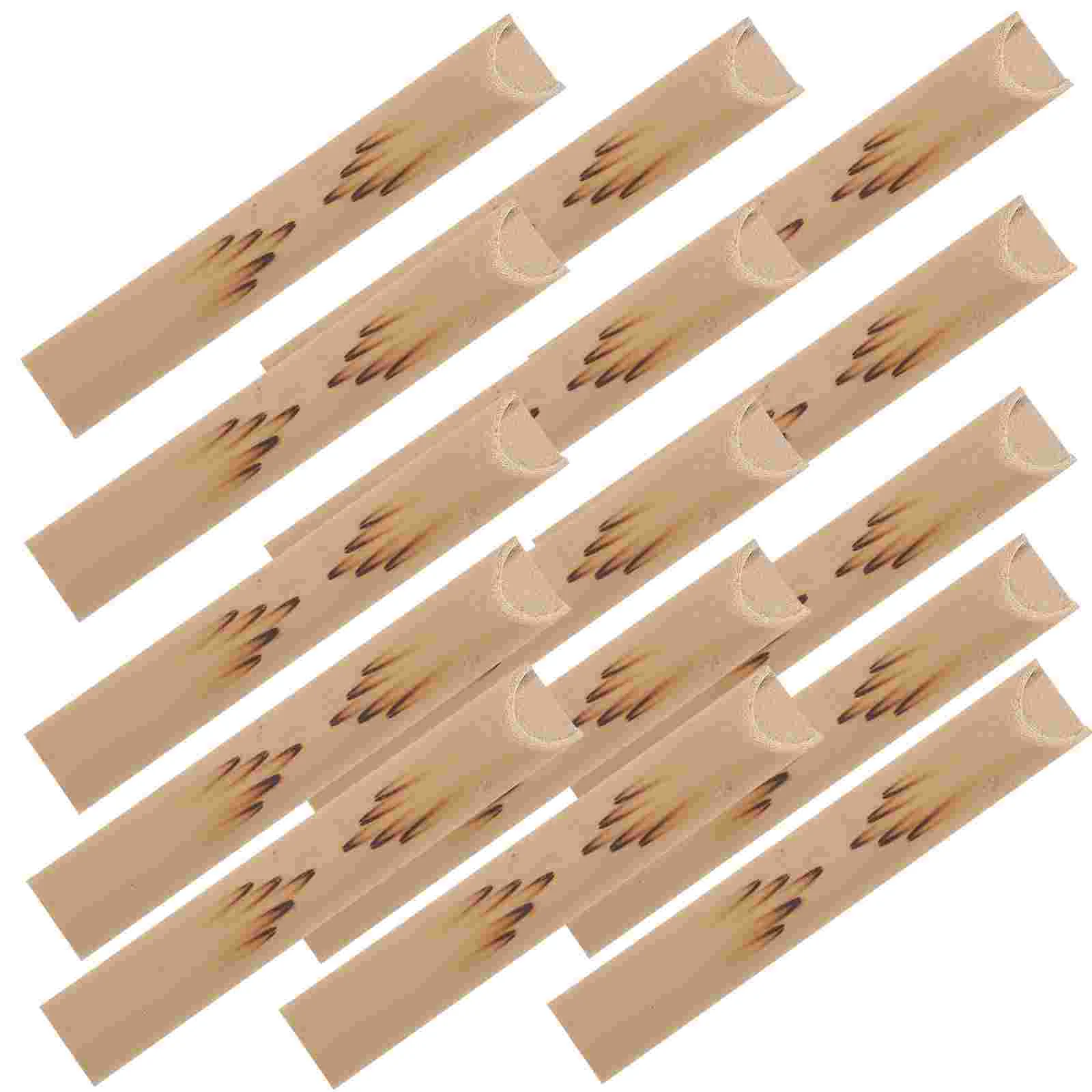

15pcs Handcrafts Bamboo Whistle Mini Music Duck Whistle Flute Small Instrument for Kids