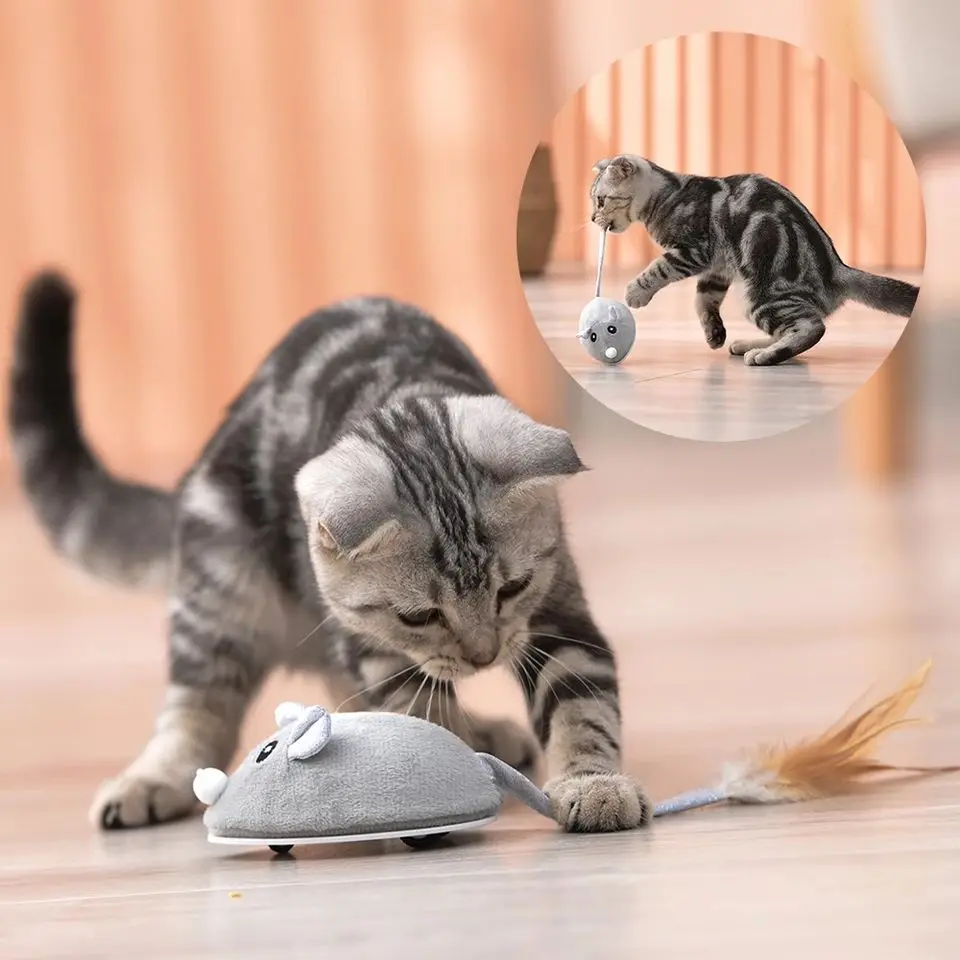 

Smart Interactive Mouse Toy Smart Electric Mouse Toy To Relieve Boredom Smart Mouse To Automatically Tease Cat