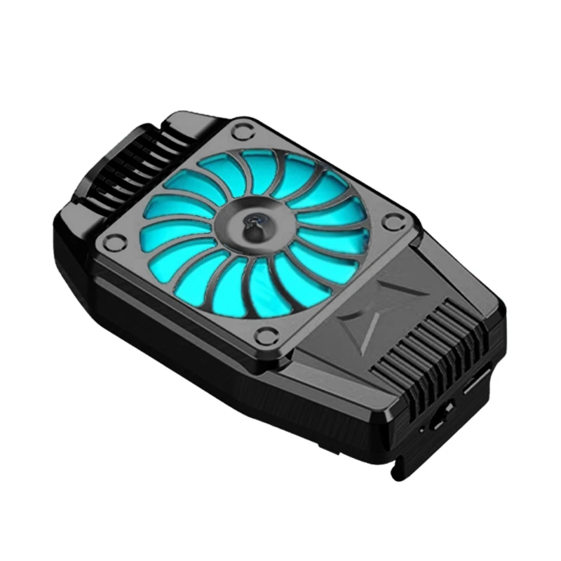 

Cell Phone Ra-diator Electric Type Back Clip Cooling Fan Ra-diator Mobile Phone Cooler Cooling Phone Radiator 39XD