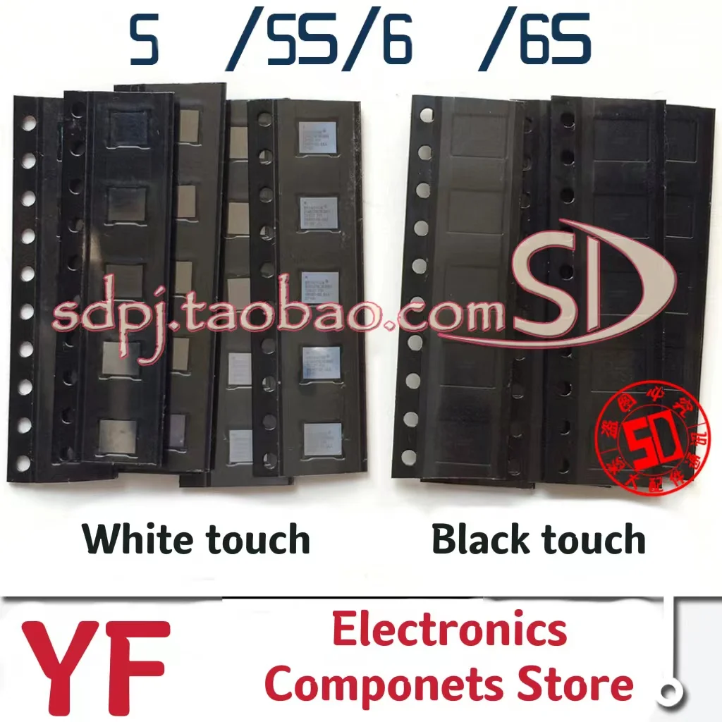 

X, 6, 6Plus touch ic 5/Φ U2402 Black touch 343S0694 BCM5976white