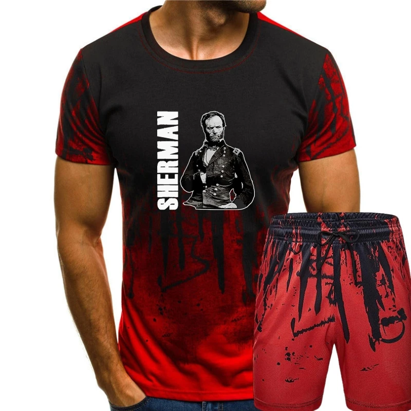 

Футболка с изображением Вильяма текумса Шермана