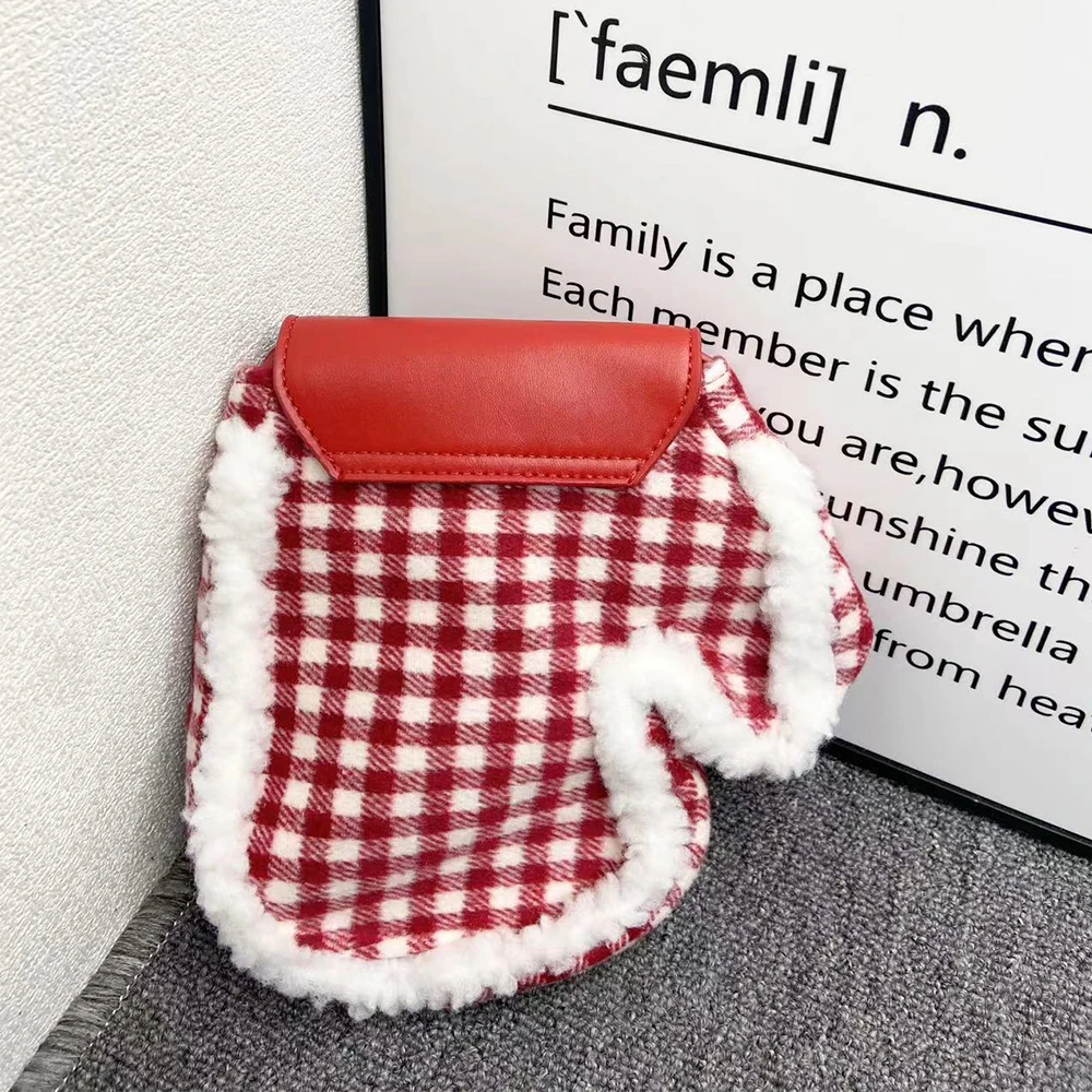 Женская сумка-Кроссбоди в шотландскую клетку